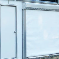 Insulated Roll-Up Door, Chain-Operated