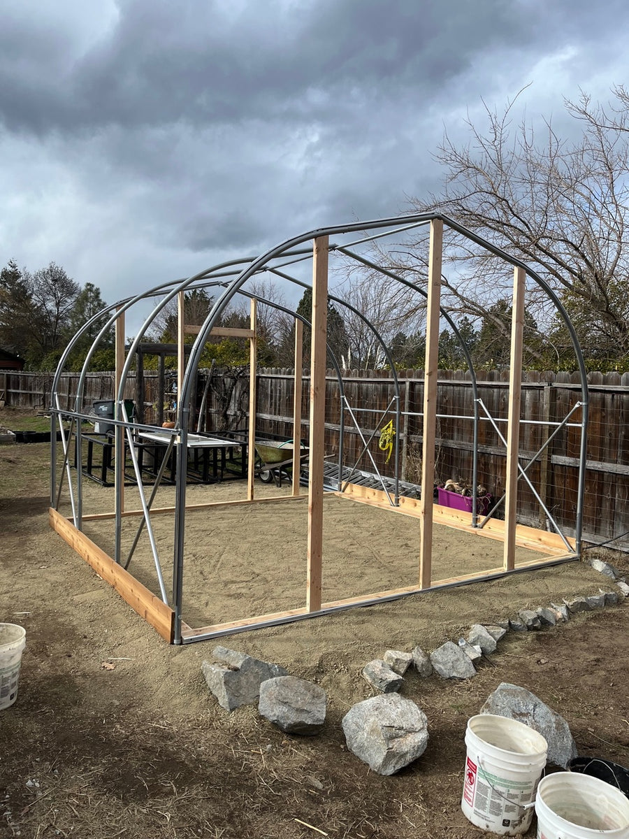 Traditional Greenhouse Frames - 12' wide