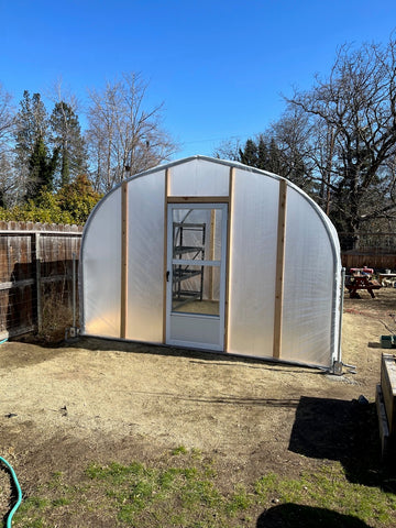 Traditional Greenhouse Frames - 12' wide