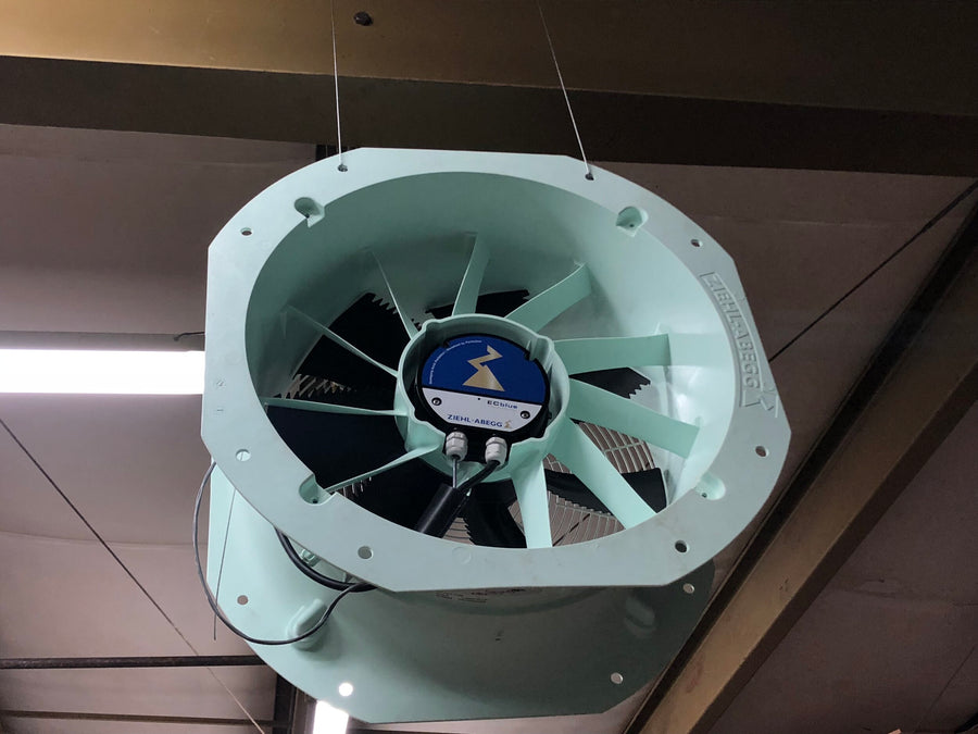 Ziehl-Abegg Horizontal Airflow Fans