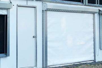 Insulated Roll-Up Door, Chain-Operated