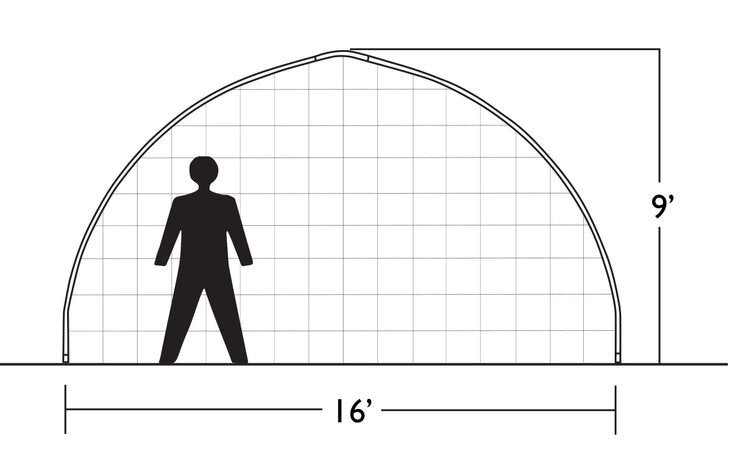 Traditional Greenhouse Frames